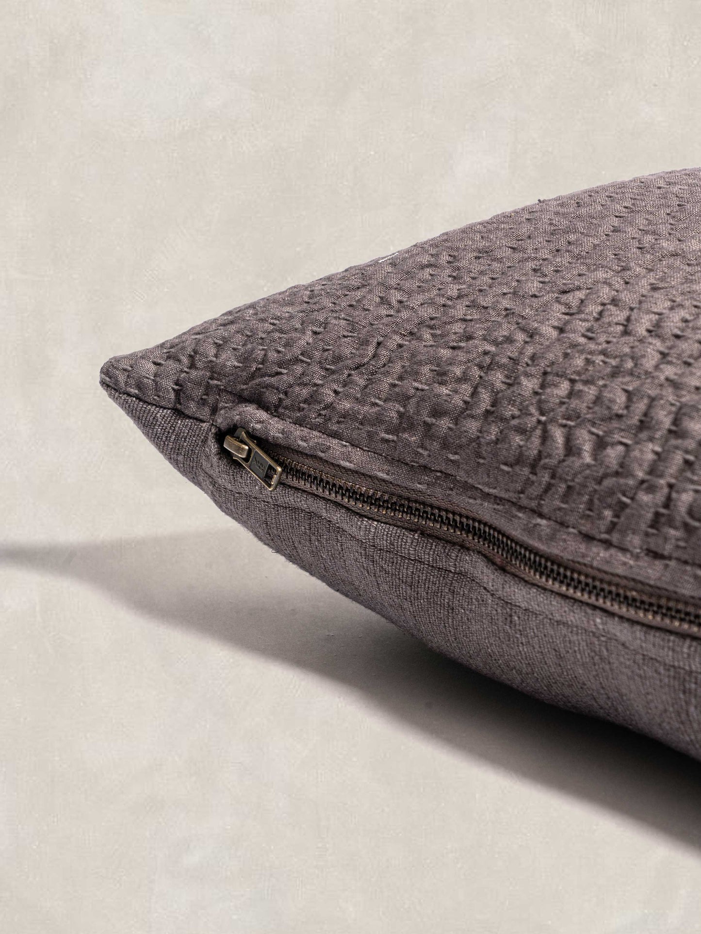 Multilayer Kantha Cushion Cover - 3 Layer