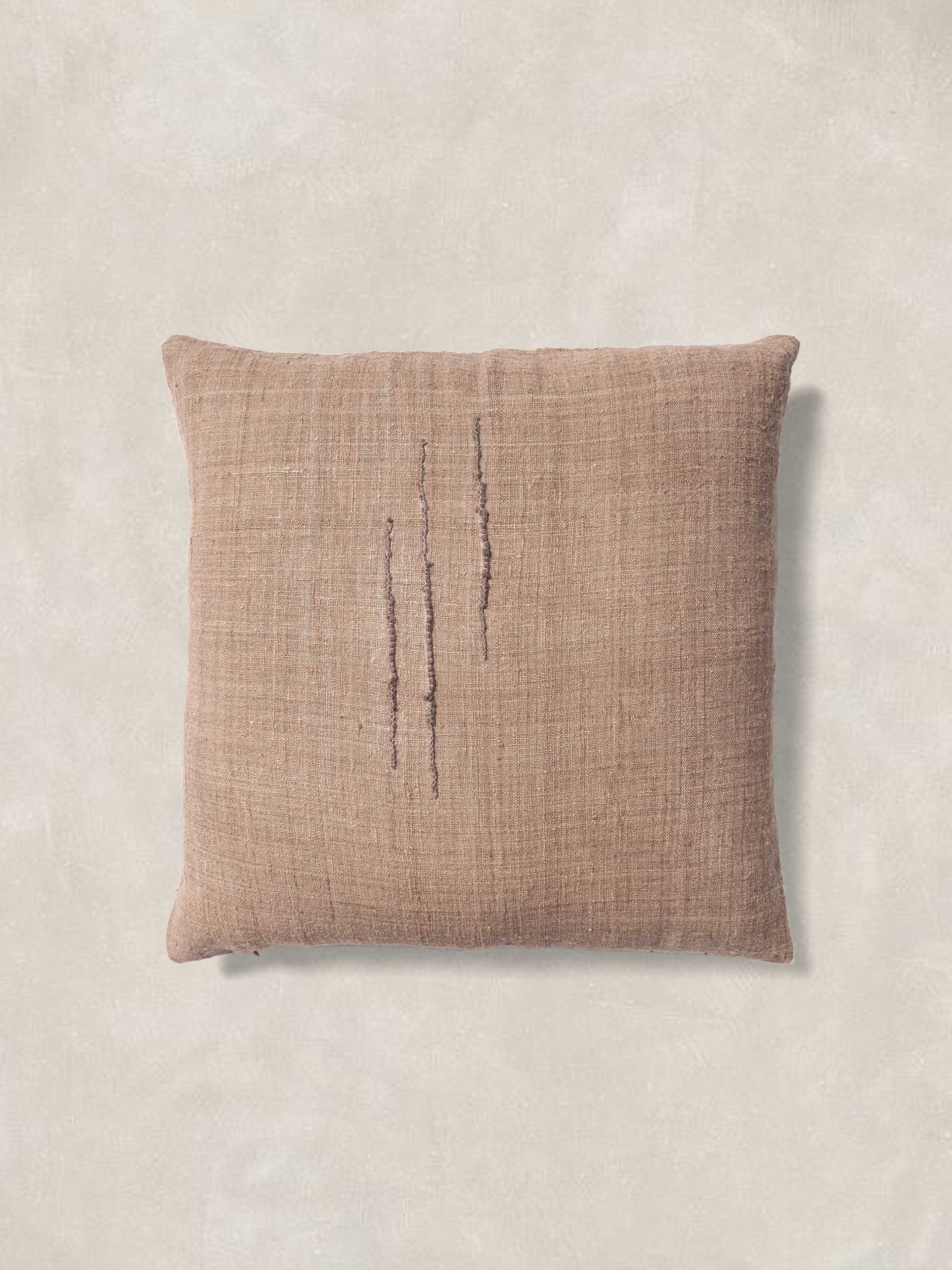 Solid Dyed & Embroidered Cushion Cover