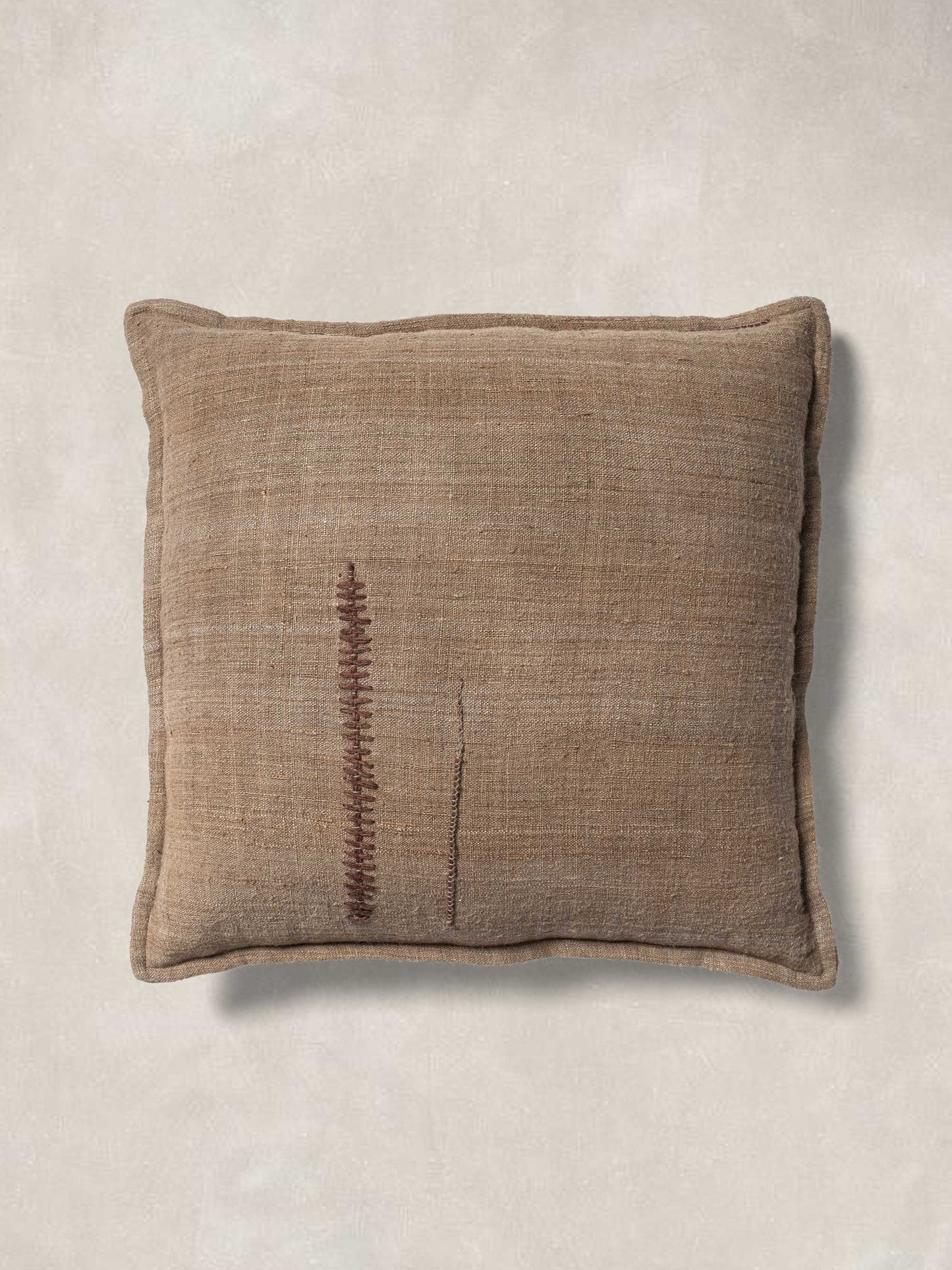 Solid Dyed & Embroidered Cushion Cover