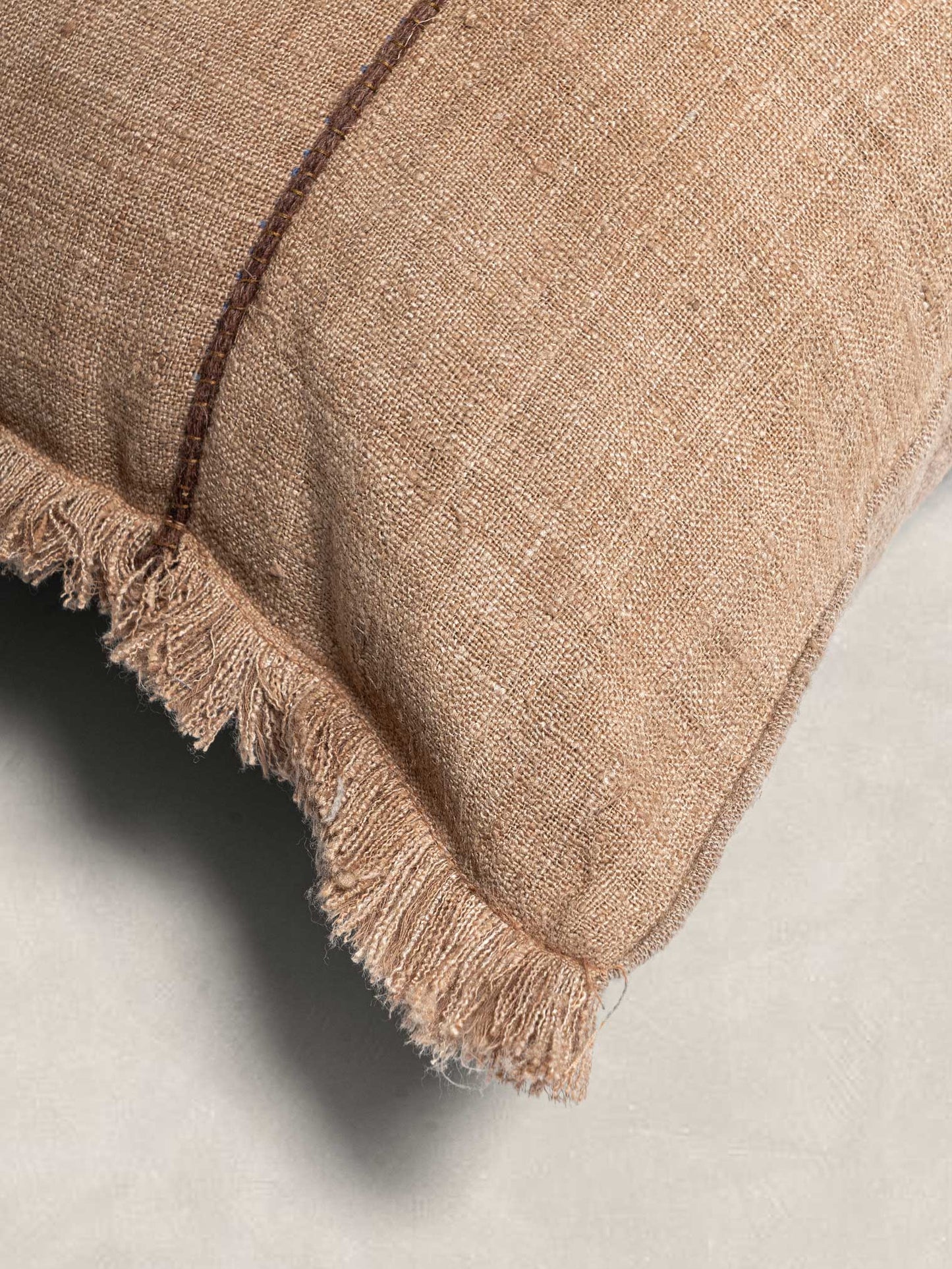 Solid Dyed & Embroidered Cushion Cover