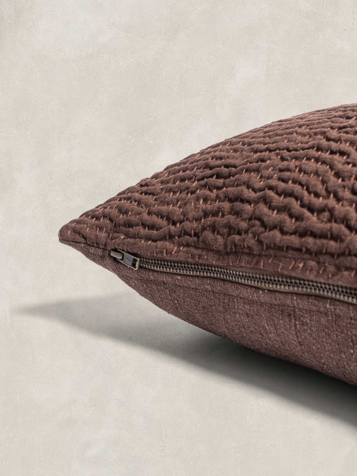 Multilayer Kantha Cushion Cover - 3 Layer