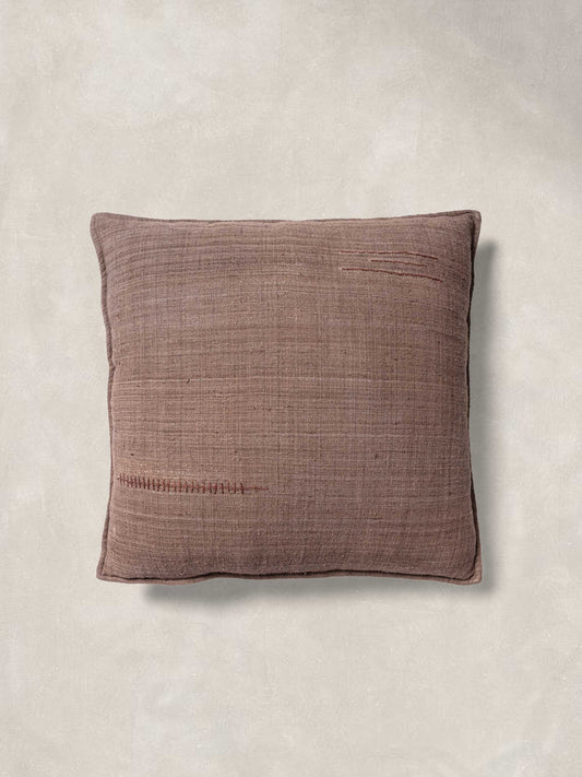 Solid Dyed & Embroidered Cushion Cover