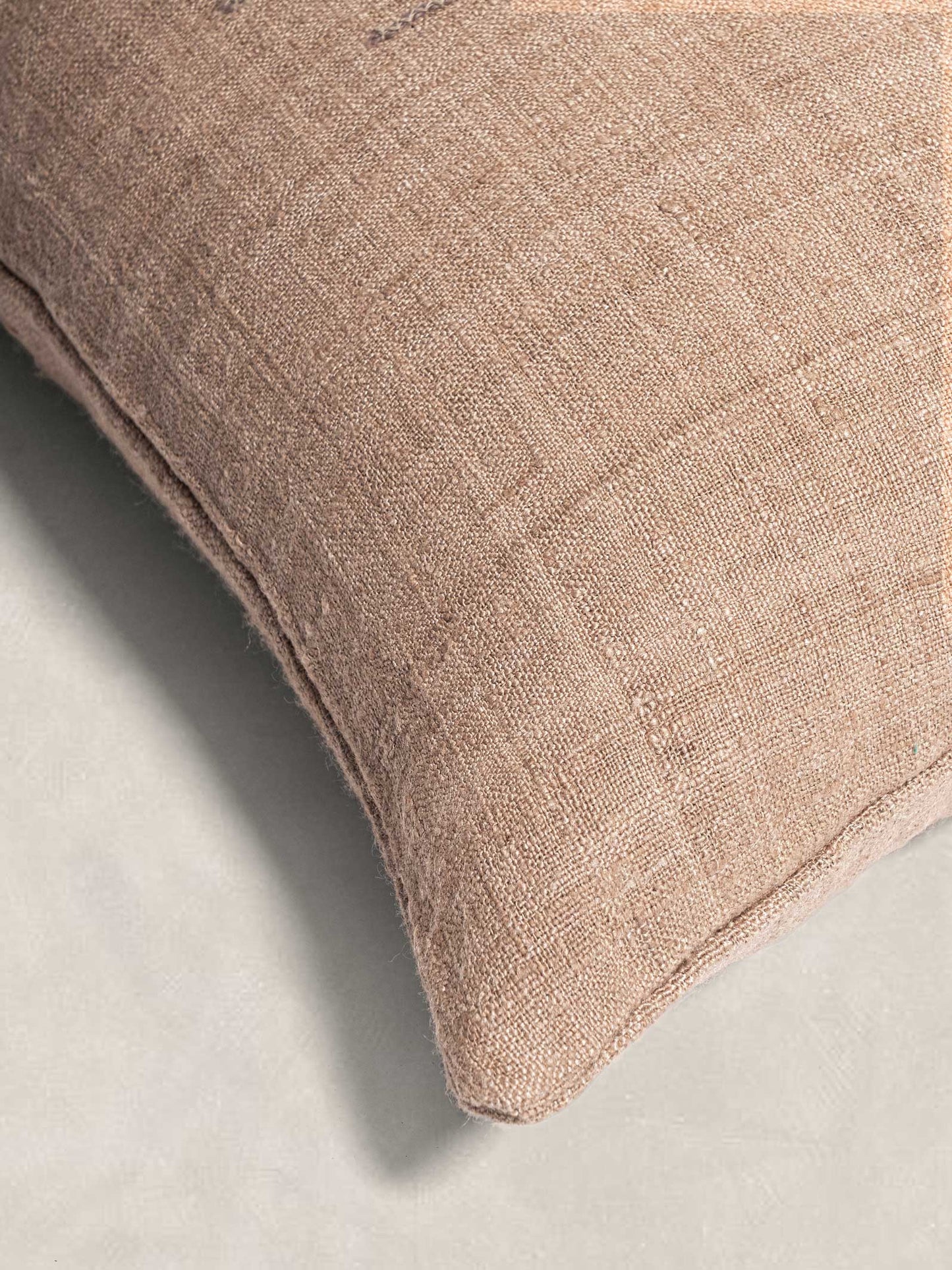 Solid Dyed & Embroidered Cushion Cover