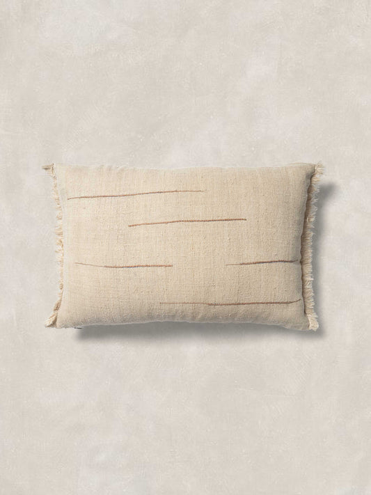 Solid Dyed & Embroidered Cushion Cover